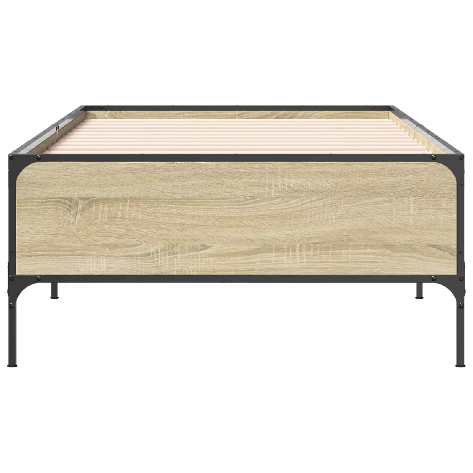 Σκελετός Κρεβατιού Sonoma Δρυς 80 x 200 cm Επεξεργασμένο Ξύλο - Pakobazaar