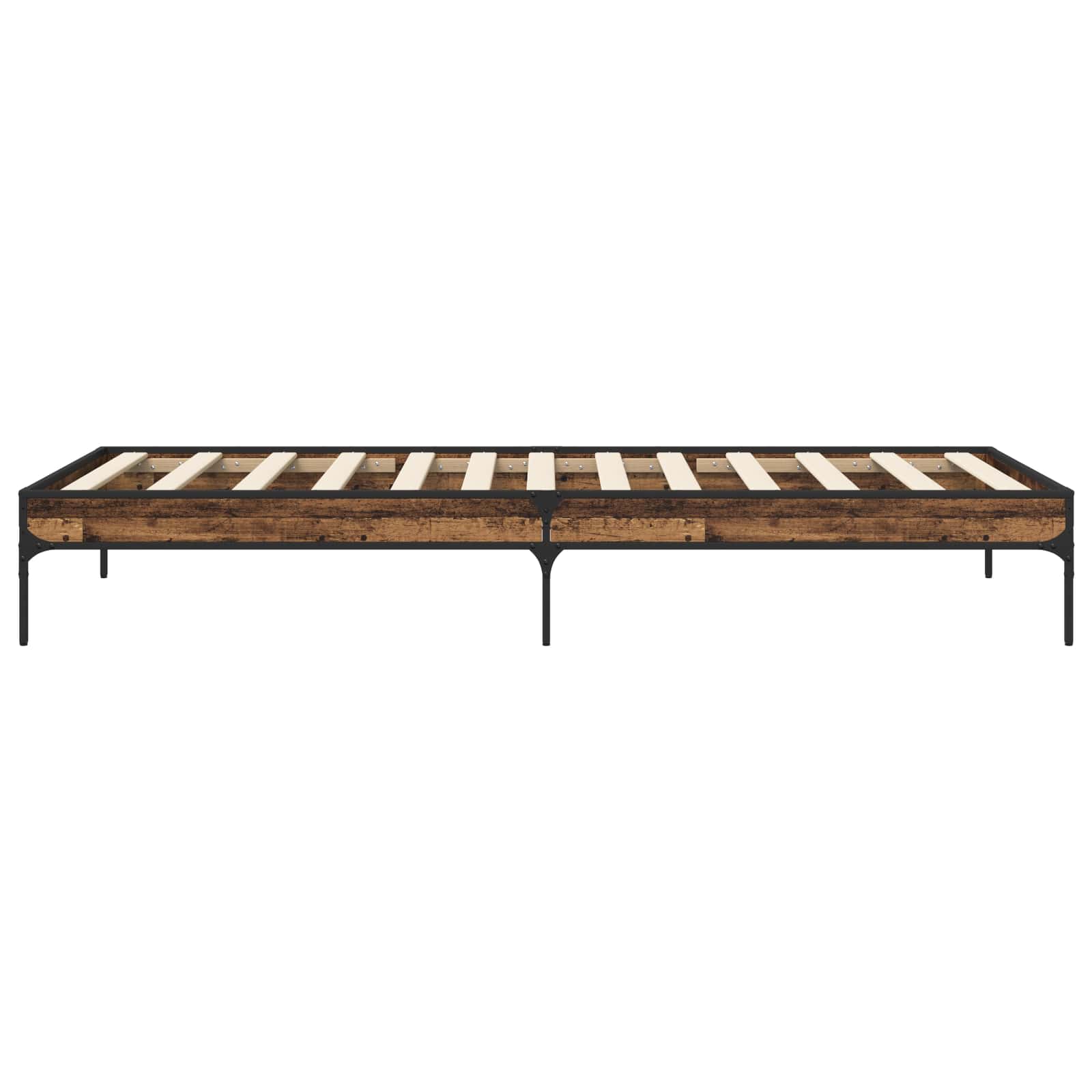 Σκελετός Κρεβατιού Παλαιωμένο ξύλο 80 x 200 cm - Pakobazaar