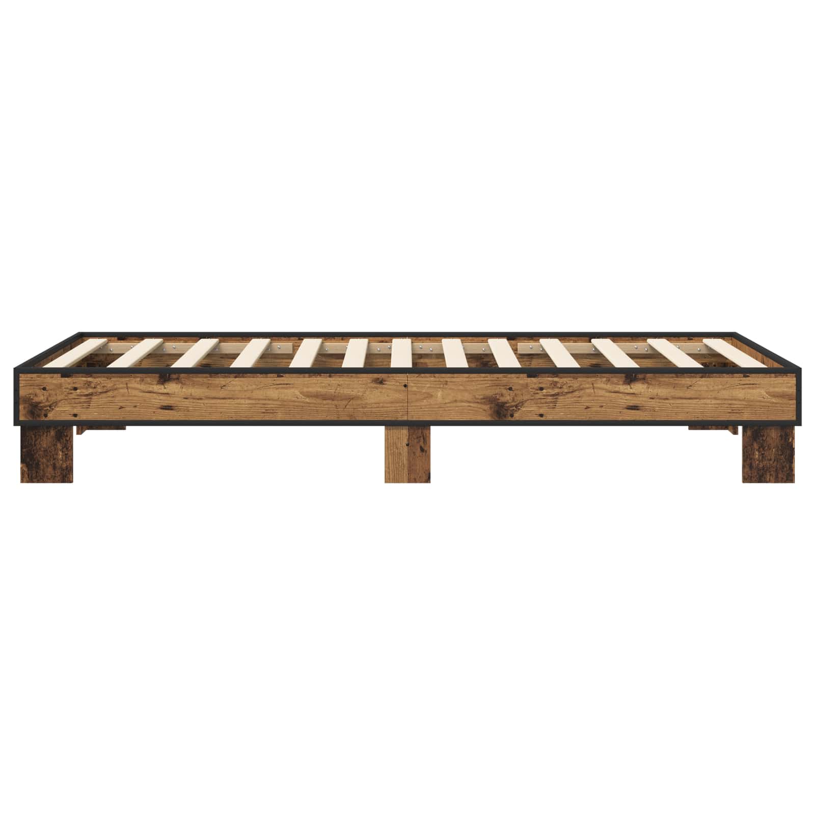 Σκελετός Κρεβατιού Παλαιωμένο ξύλο 80 x 200 cm - Pakobazaar