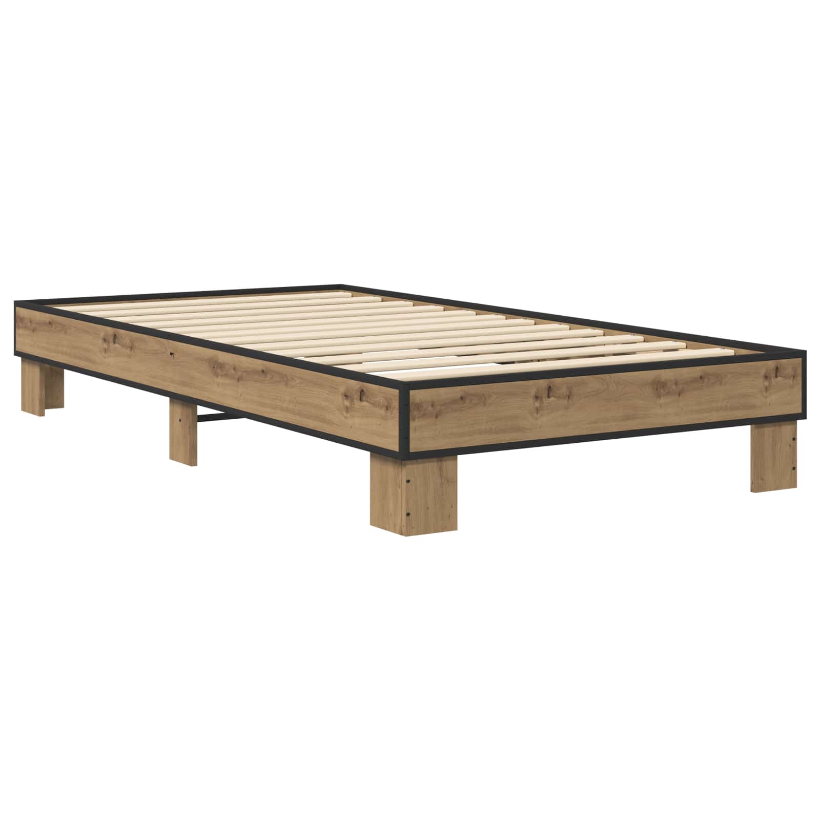 Σκελετός Κρεβατιού Artisan Δρυς 80 x 200 cm Επεξεργασμένο Ξύλο - Pakobazaar
