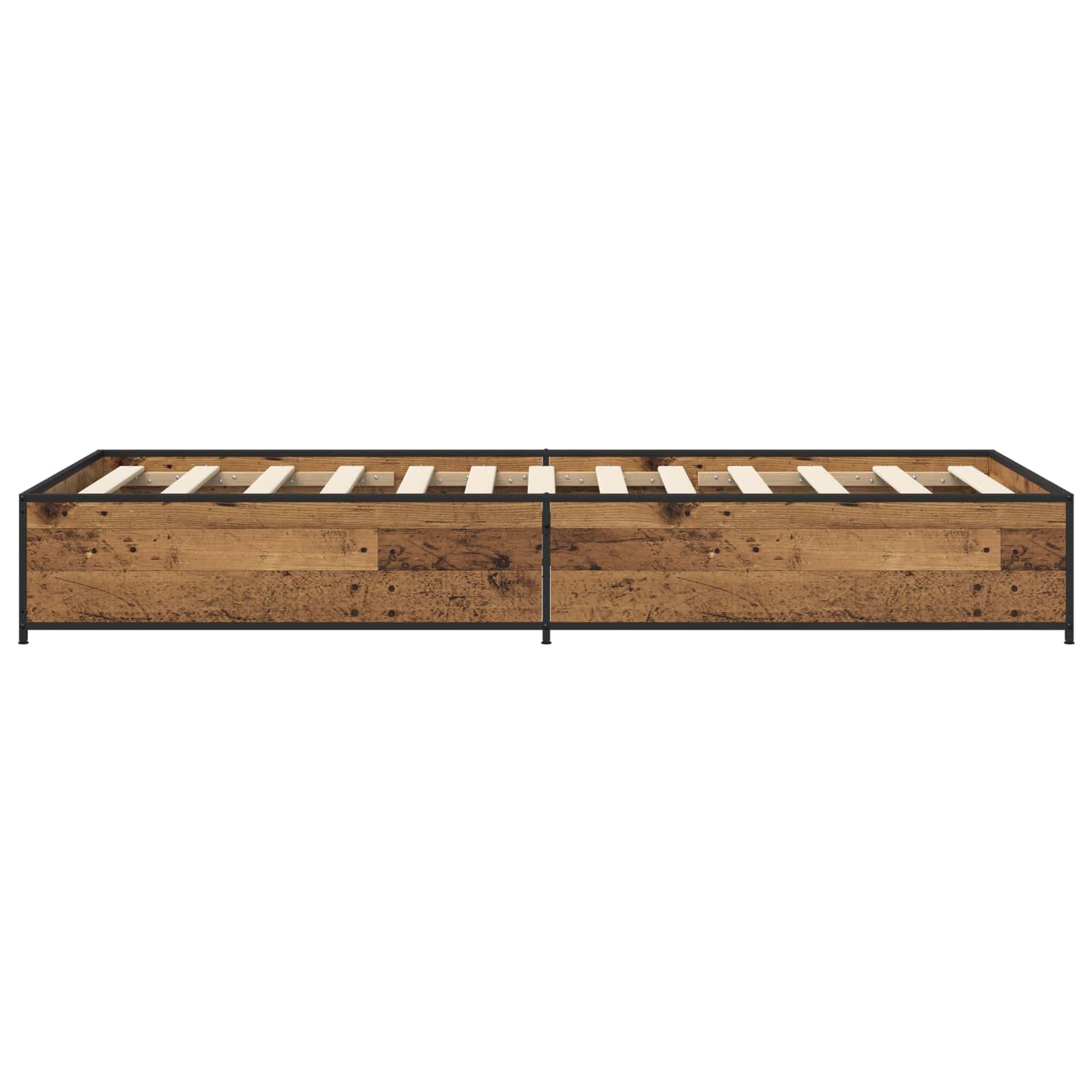 Σκελετός Κρεβατιού Παλαιωμένο ξύλο 80 x 200 cm - Pakobazaar