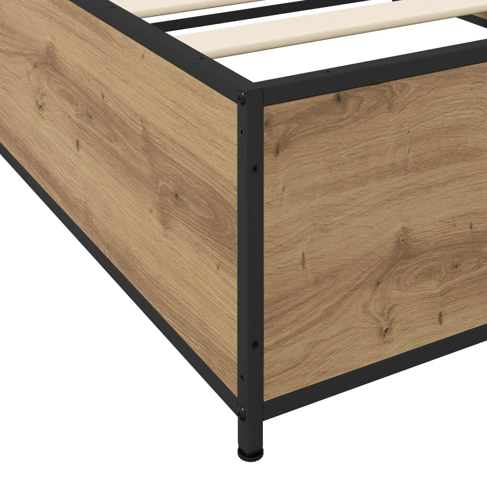 Σκελετός Κρεβατιού Artisan Δρυς 80 x 200 cm Επεξεργασμένο Ξύλο - Pakobazaar