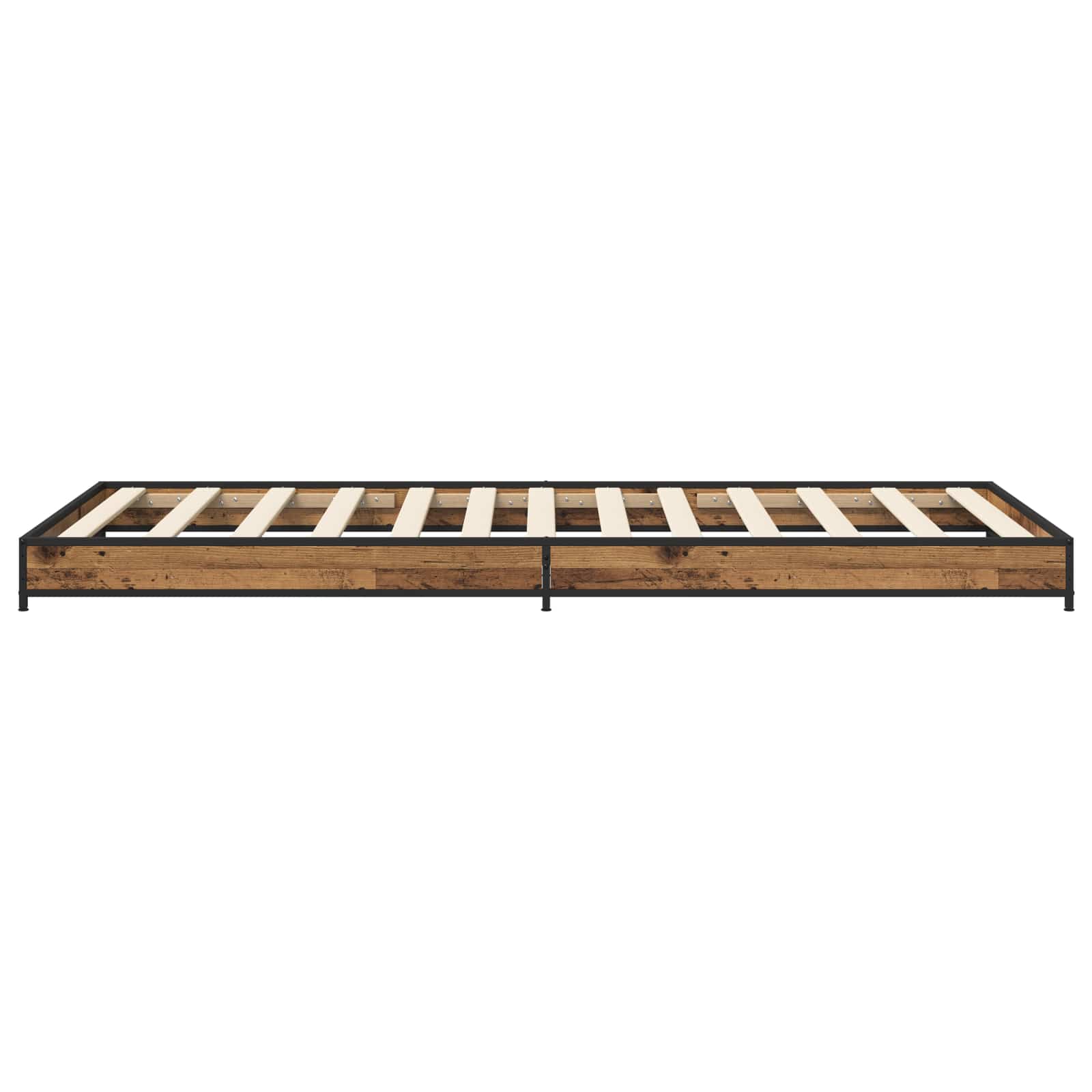 Σκελετός Κρεβατιού Παλαιωμένο ξύλο 80 x 200 cm - Pakobazaar