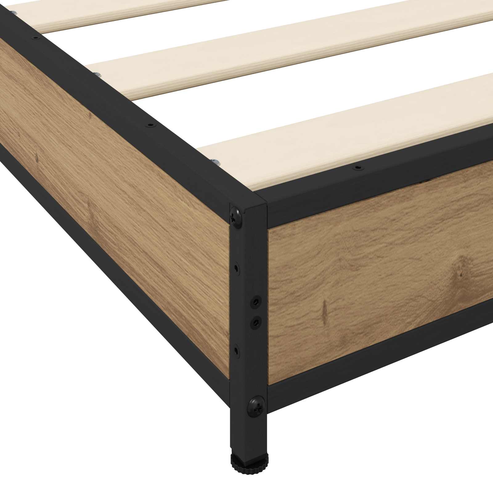 Σκελετός Κρεβατιού Artisan Δρυς 80 x 200 cm Επεξεργασμένο Ξύλο - Pakobazaar