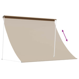 Αντιανεμικό Μπεζ 200 x 150 cm - Pakobazaar