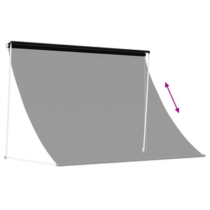 Αντιανεμικό Μαύρο 350 x 150 cm - Pakobazaar