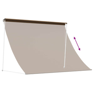 Αντιανεμικό Taupe 150 x 150 cm - Pakobazaar