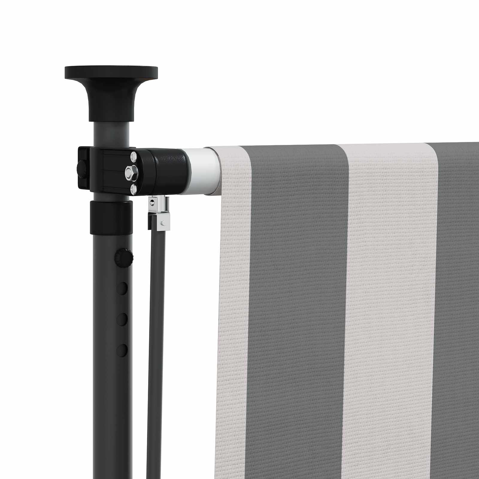 Εξωτερικό ρολό Γκρι και Λευκό 100 x 270 cm - Pakobazaar