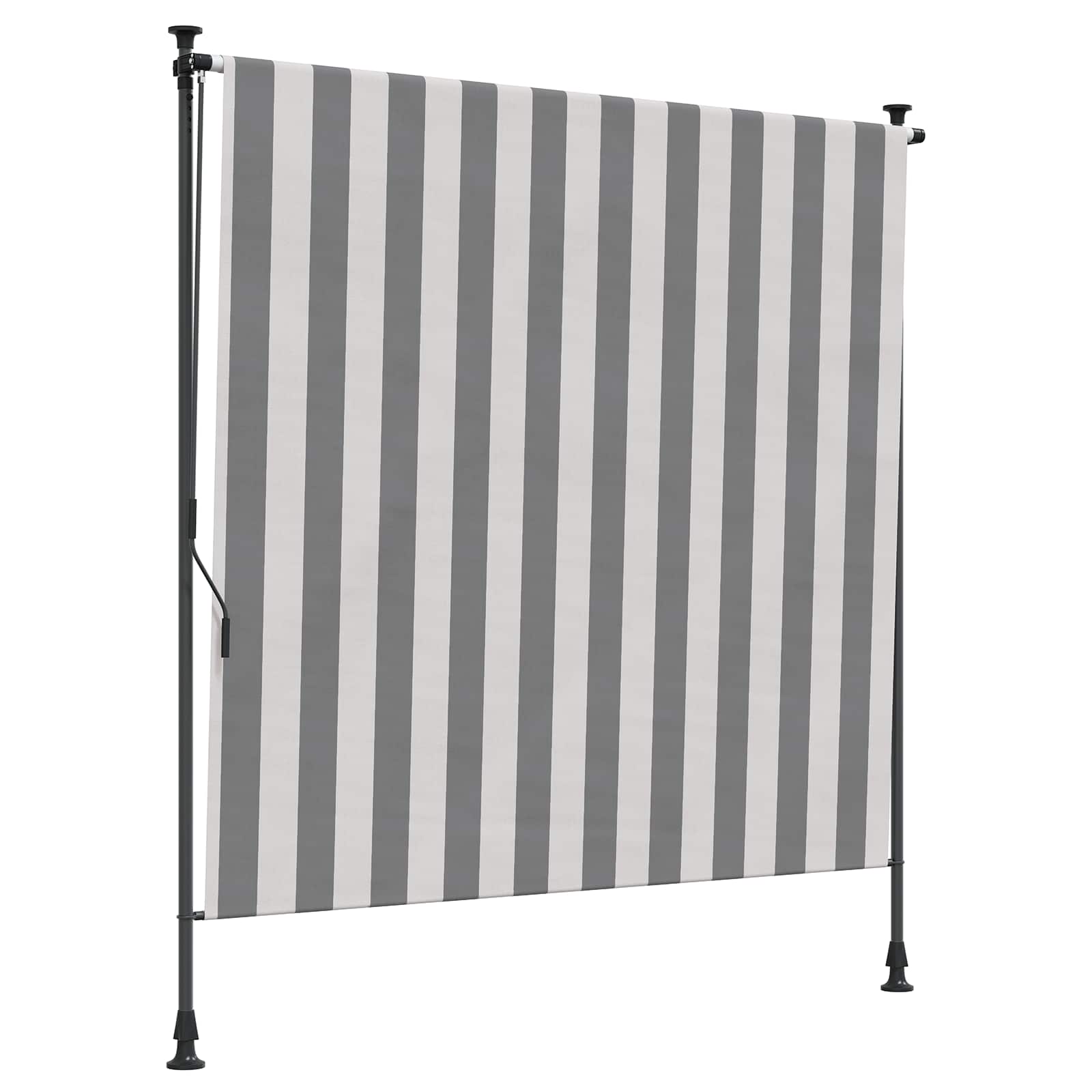 Εξωτερικό ρολό Γκρι και Λευκό 100 x 270 cm - Pakobazaar