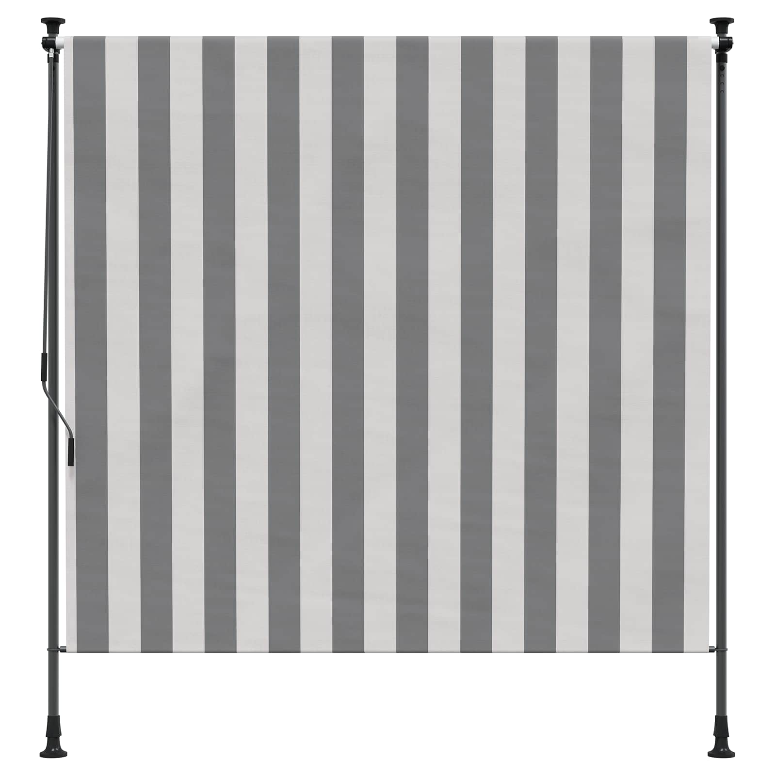 Εξωτερικό ρολό Γκρι και Λευκό 100 x 270 cm - Pakobazaar