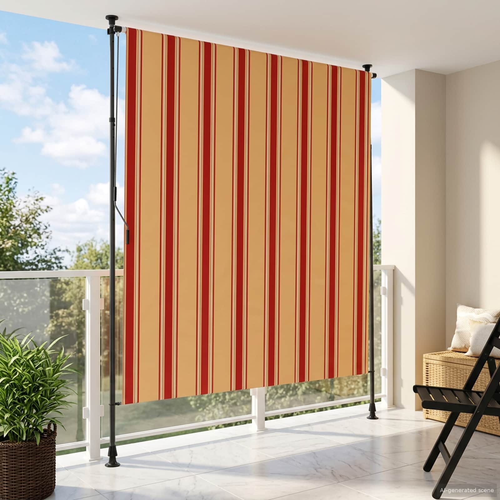Εξωτερικό ρολό Πολύχρωμο 200 x 270 cm - Pakobazaar