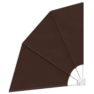 Αδιάφανο σκίαστρο μπαλκονιού 160 x 160 cm Πολυεστέρας Καφέ - Pakobazaar