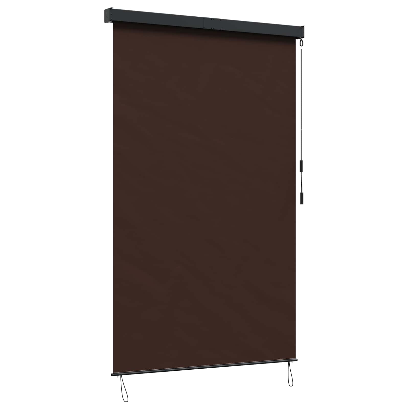 Ρόλερ Καφέ 100 x 250 cm Ύφασμα και Αλουμίνιο - Pakobazaar