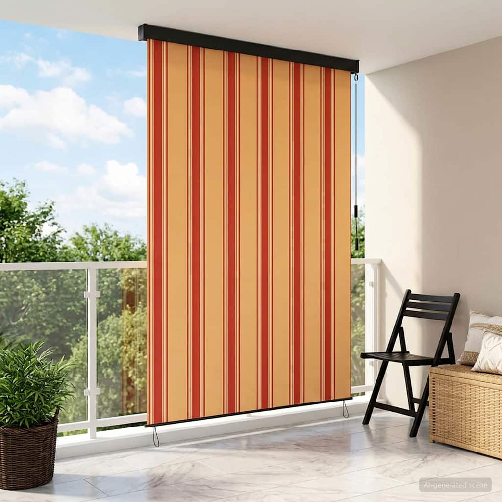 Ρόλερ Πολύχρωμο 120 x 250 cm Ύφασμα και Αλουμίνιο - Pakobazaar