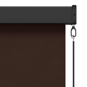 Ρόλερ Καφέ 140 x 250 cm Ύφασμα και Αλουμίνιο - Pakobazaar