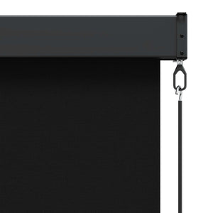 Ρόλερ Μαύρο 180 x 250 cm Ύφασμα και Αλουμίνιο
