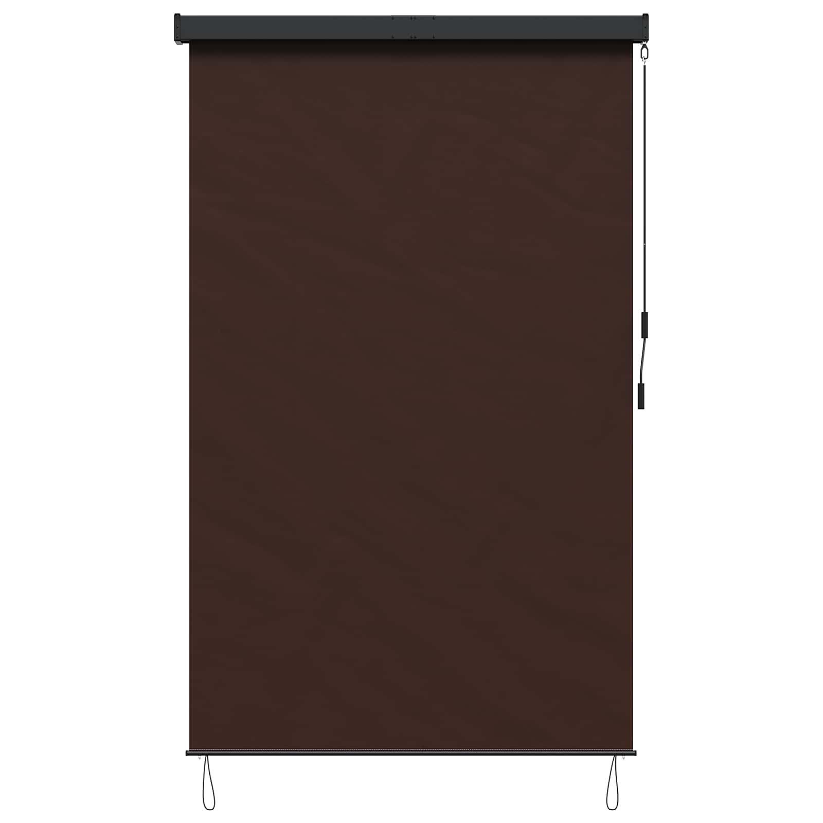 Ρόλερ Καφέ 180 x 250 cm Ύφασμα και Αλουμίνιο - Pakobazaar