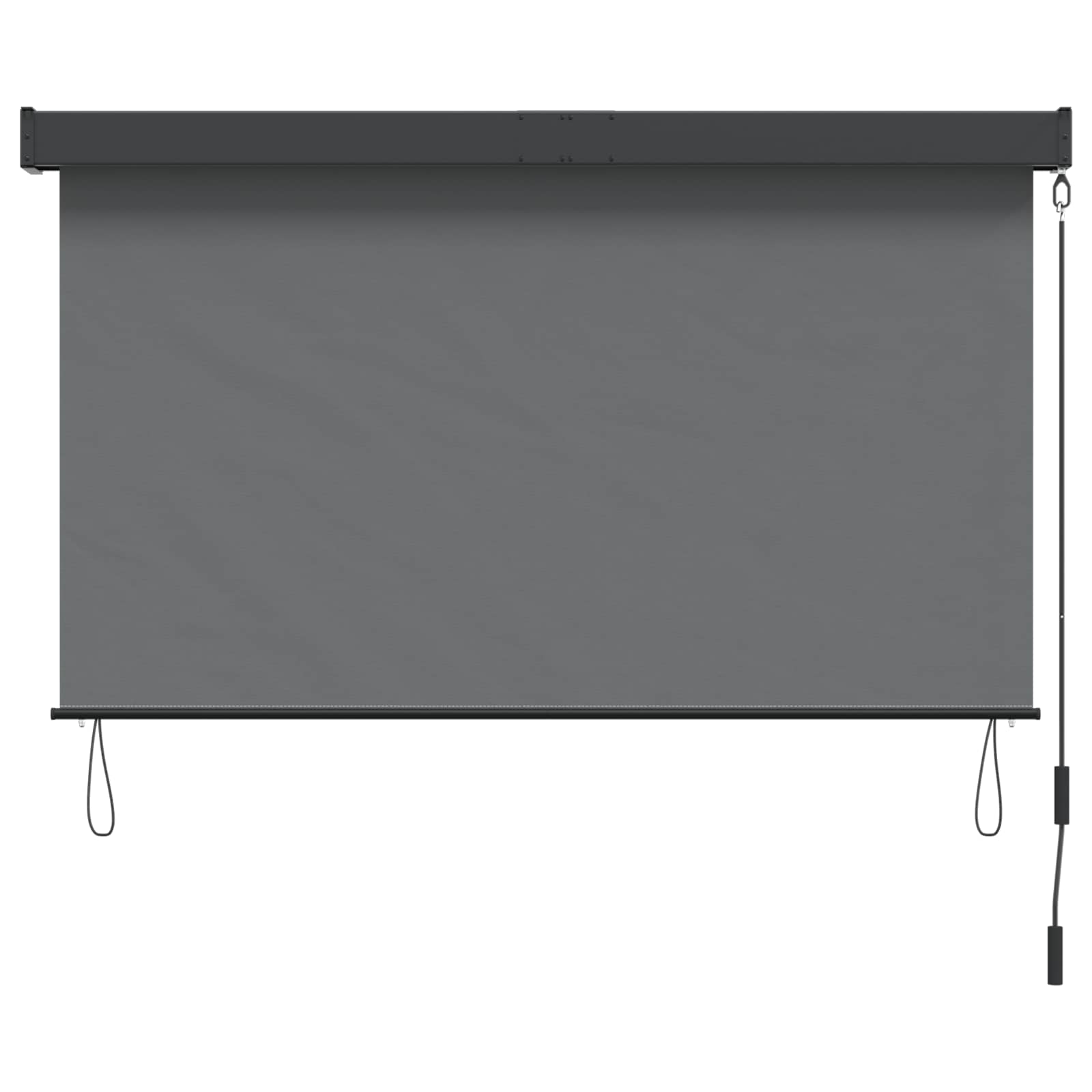 Ρόλερ Ανοιχτό γκρι 180 x 250 cm Ύφασμα και Αλουμίνιο - Pakobazaar
