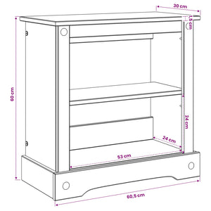 Βάση ενυδρείου CORONA Καφέ 60,5 x 30 x 60 εκ. 150 κιλά - Pakobazaar
