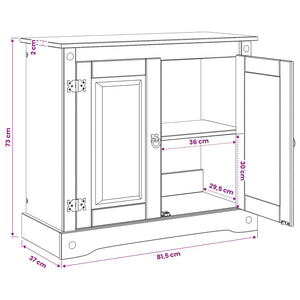 Βάση ενυδρείου CORONA Καφέ 81,5 x 37 x 73 εκ. 250 kg - Pakobazaar