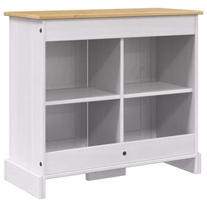 Βάση ενυδρείου CORONA Λευκό και Καφέ 81,5 x 37 x 73 εκ. 250 kg - Pakobazaar