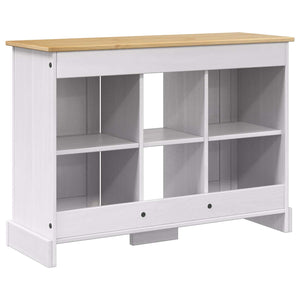 Βάση ενυδρείου CORONA Λευκό και Καφέ 101,5 x 37 x 73 εκ. - Pakobazaar