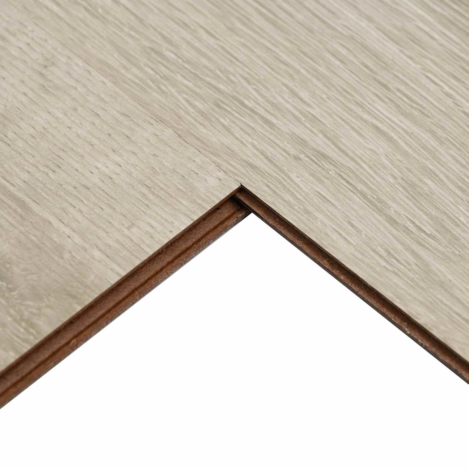 Παρκέ δάπεδο 15 pcs Γκριζωπός Καφέ 101 x 20 x 0,8 εκ - Pakobazaar