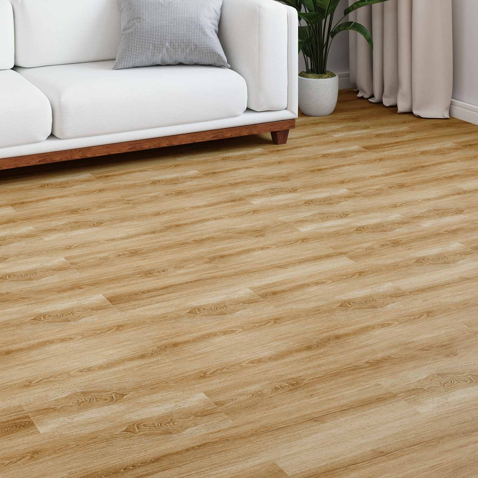Παρκέ δάπεδο 15 pcs Ρουστίκ Καφέ 101 x 20 x 0,8 εκ - Pakobazaar
