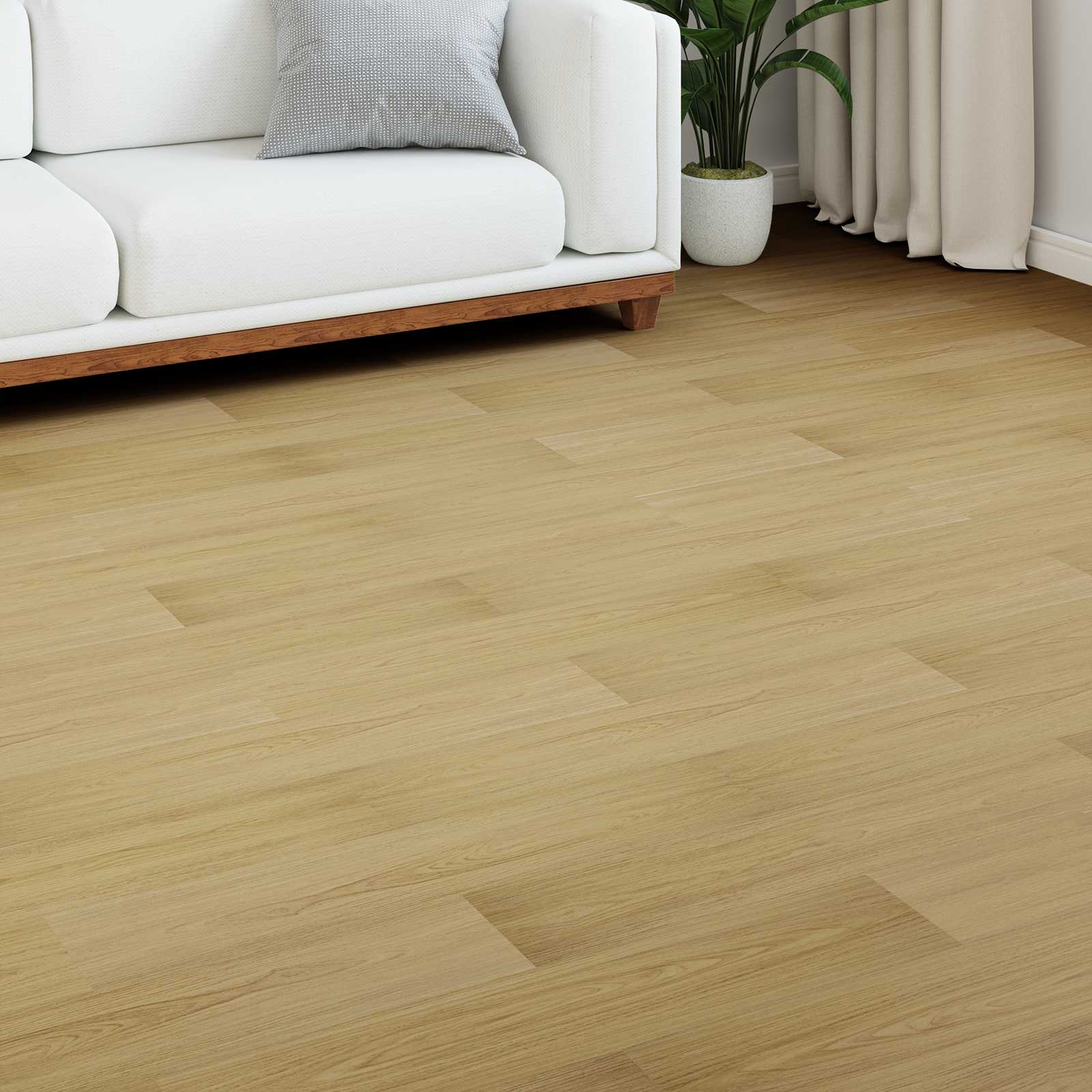 Παρκέ δάπεδο 15 pcs Απαλή Κρέμα 101 x 20 x 0,8 εκ - Pakobazaar