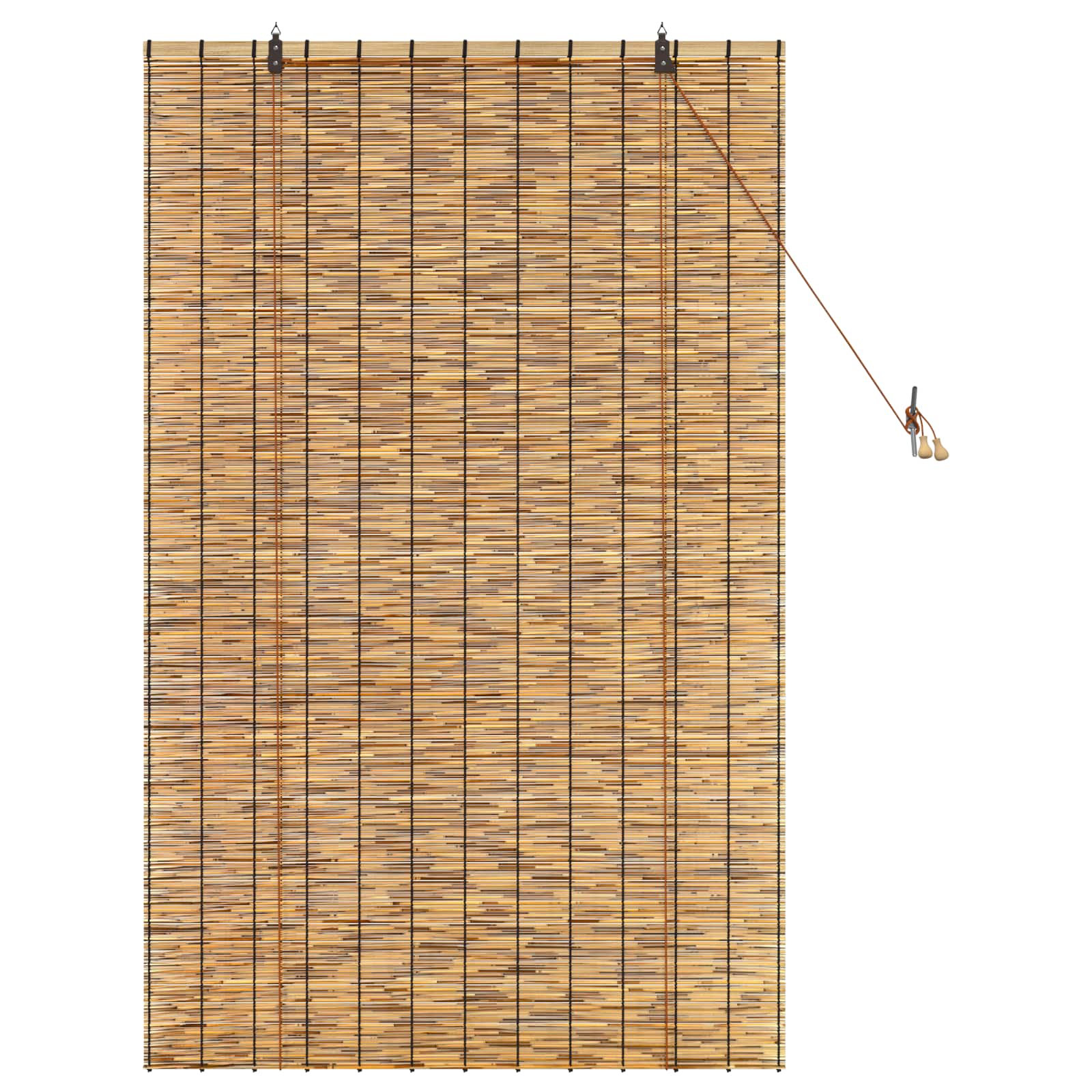 Ρόλερ (στόρι) Καφέ 100 x 160 cm Καλάμι - Pakobazaar