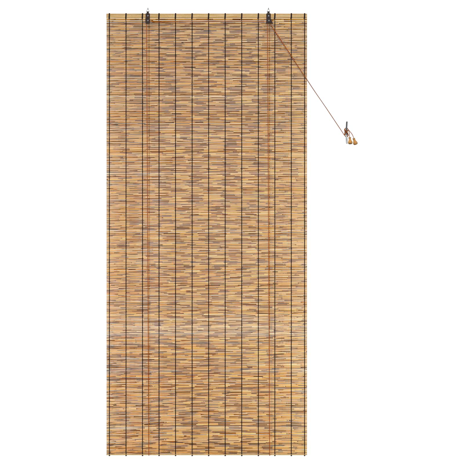Ρόλερ (στόρι) Καφέ 100 x 220 cm Καλάμι - Pakobazaar