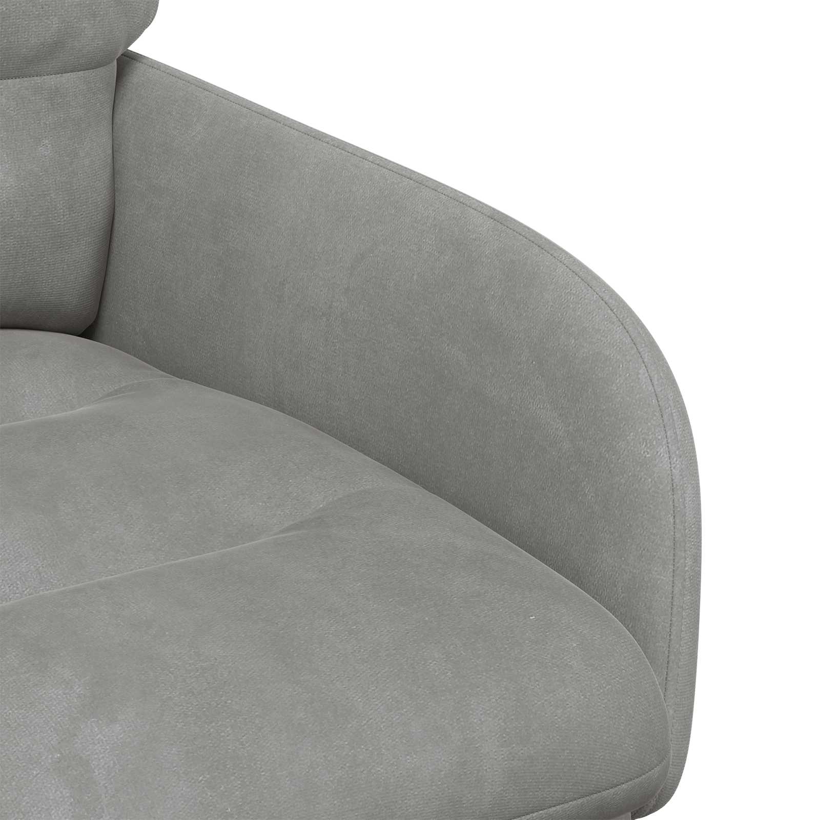 Καρέκλες φαγητού 2 pcs Βελούδο Ανοιχτό γκρι 59 x 59,5 x 90 εκ - Pakobazaar