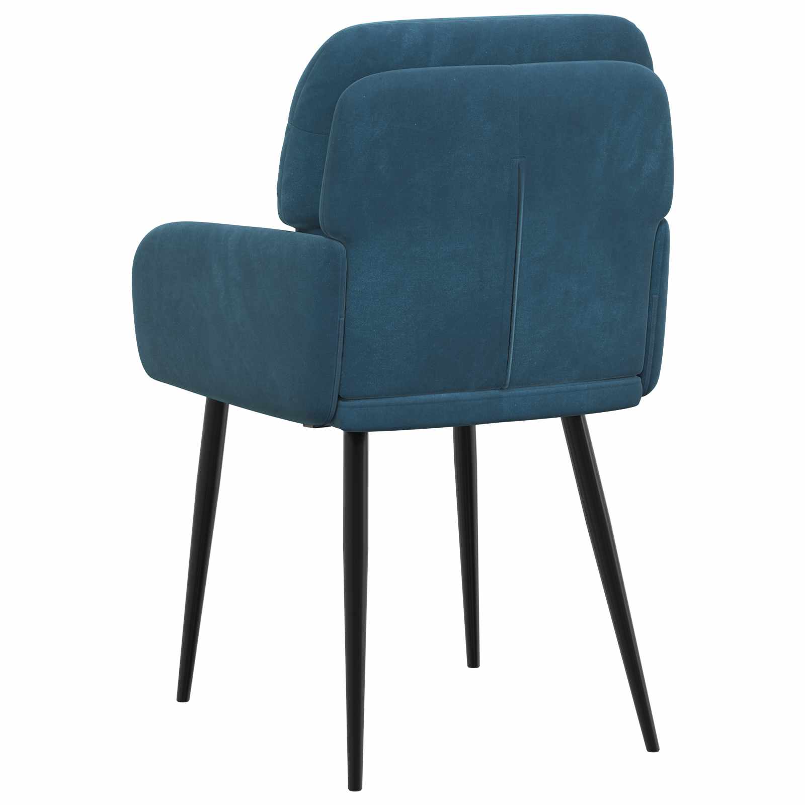 Καρέκλες φαγητού 2 pcs Βελούδο Μπλε 59 x 59,5 x 90 εκ - Pakobazaar