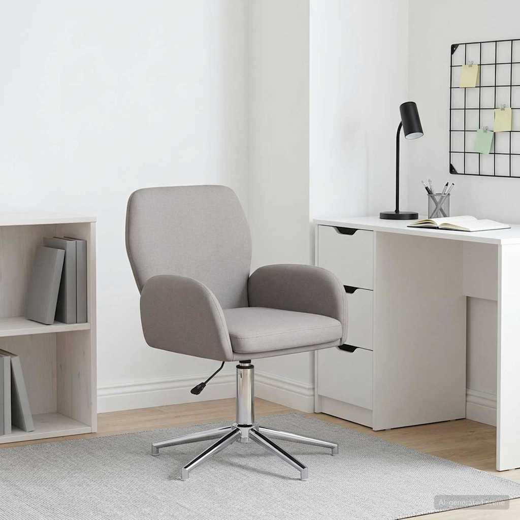Γυροσκοπική Καρέκλα Γραφείου 54 x 58 x 90 εκ. Taupe Ύφασμα - Pakobazaar