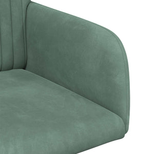 Καρέκλες φαγητού 2 pcs Βελούδο Θαλασσί 55 x 50 x 84 εκ. - Pakobazaar