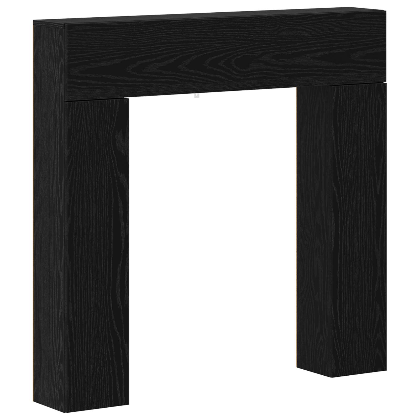 Περίβλημα τζακιού Μαύρη Δρυς 102 x 18 x 100,5 εκ - Pakobazaar