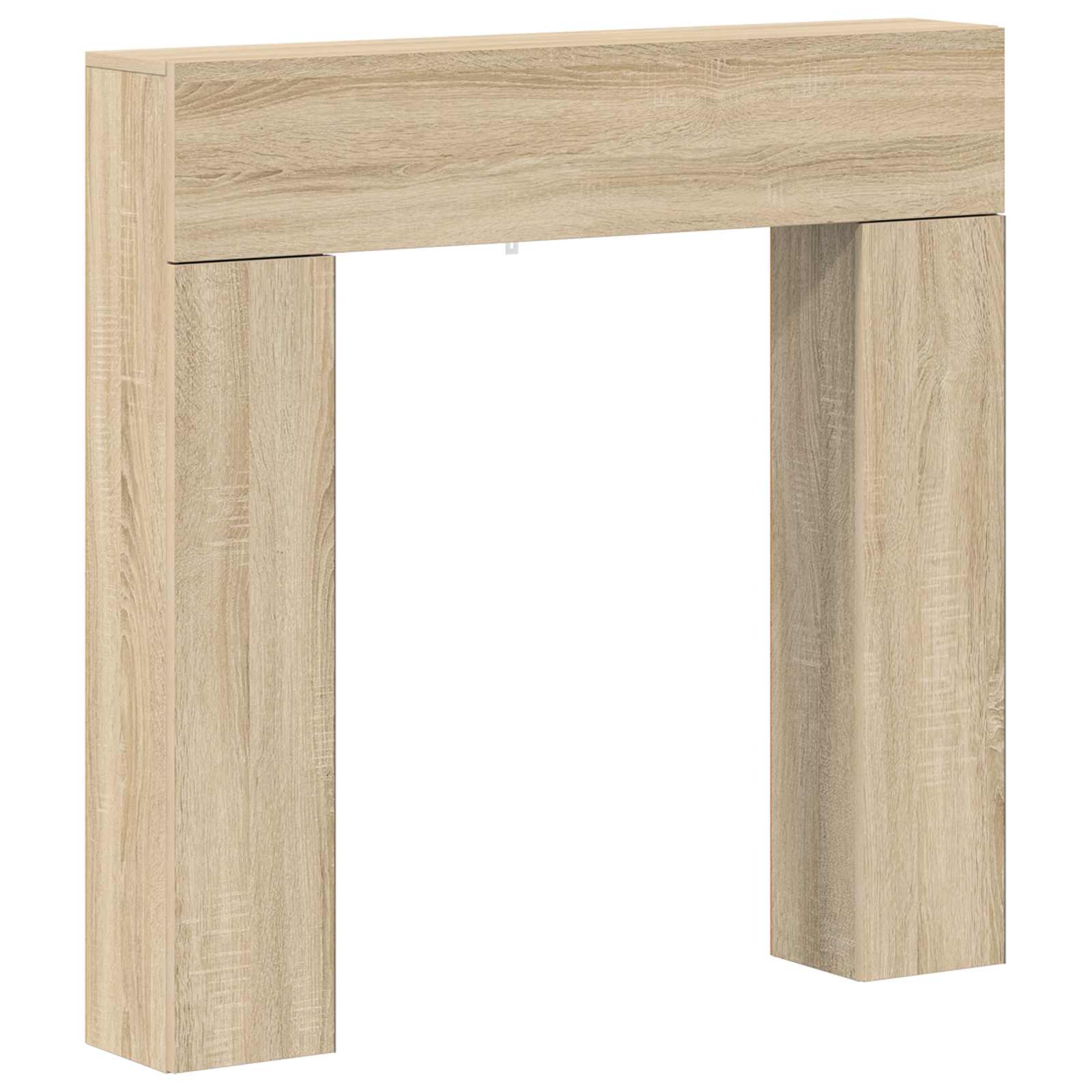 Περίβλημα τζακιού Sonoma Δρυς 102 x 18 x 100,5 εκ - Pakobazaar