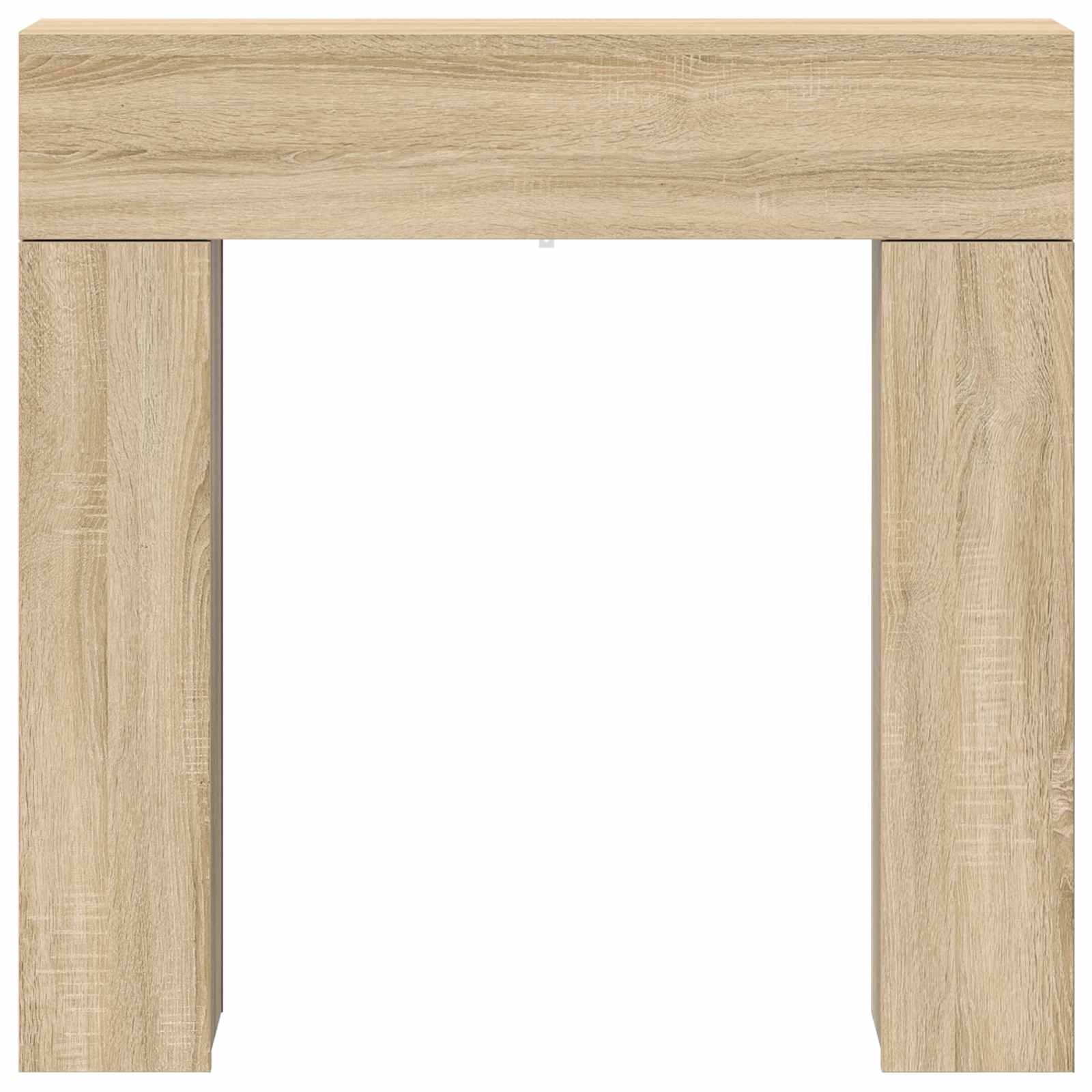 Περίβλημα τζακιού Sonoma Δρυς 102 x 18 x 100,5 εκ - Pakobazaar