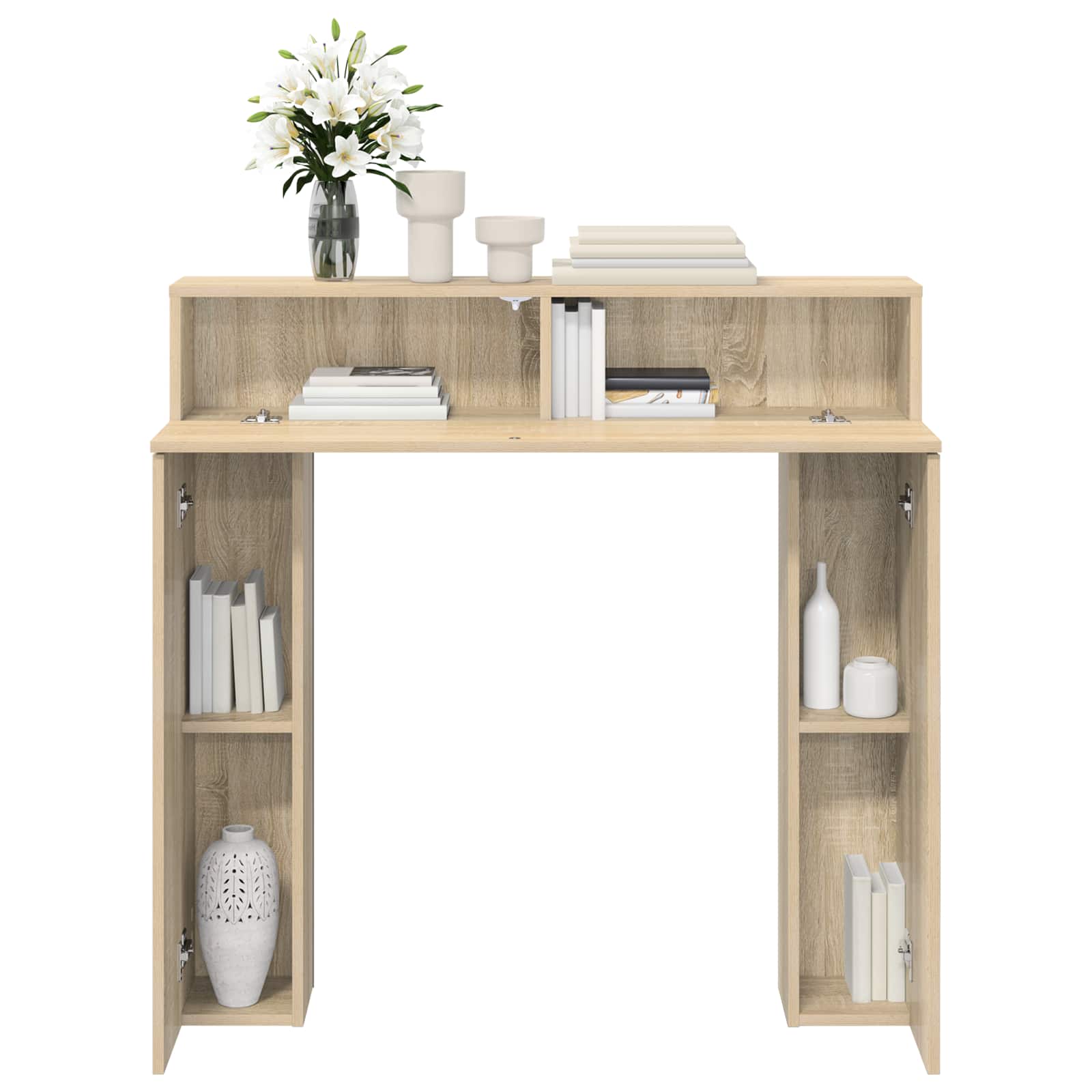 Περίβλημα τζακιού Sonoma Δρυς 102 x 18 x 100,5 εκ - Pakobazaar