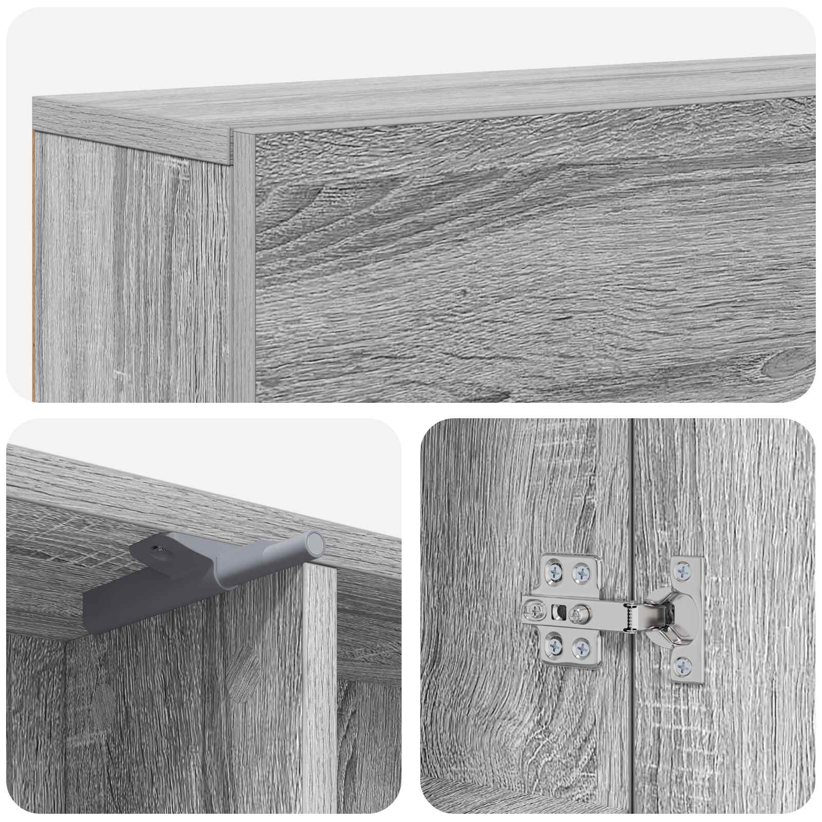 Περίβλημα τζακιού Γκρι Sonoma 102 x 18 x 100,5 εκ - Pakobazaar