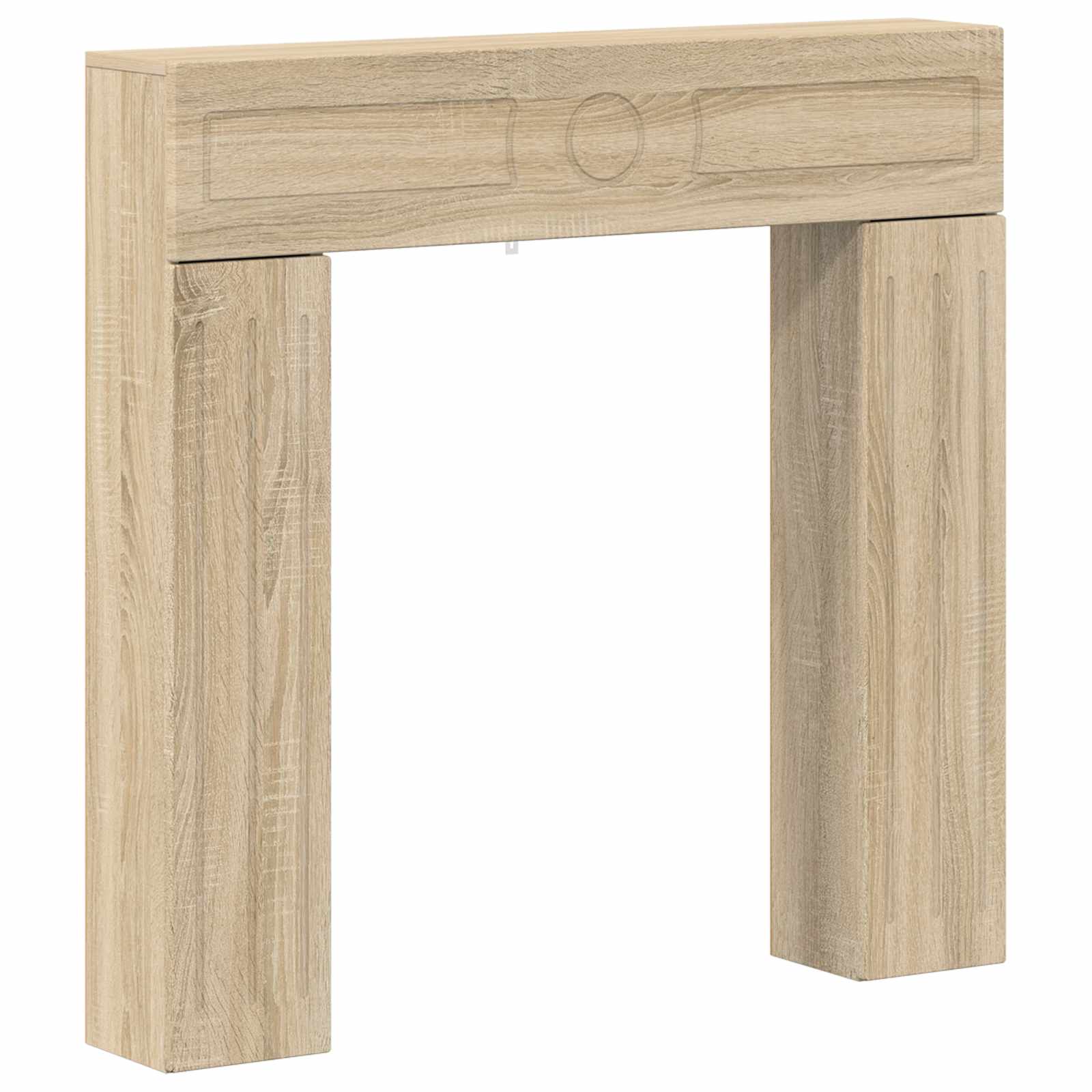 Περίβλημα τζακιού Sonoma Δρυς 102 x 18 x 100,5 εκ - Pakobazaar