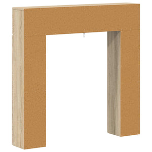 Περίβλημα τζακιού Sonoma Δρυς 102 x 18 x 100,5 εκ - Pakobazaar