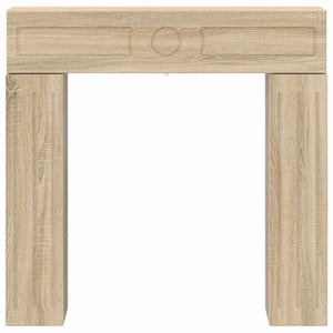 Περίβλημα τζακιού Sonoma Δρυς 102 x 18 x 100,5 εκ - Pakobazaar