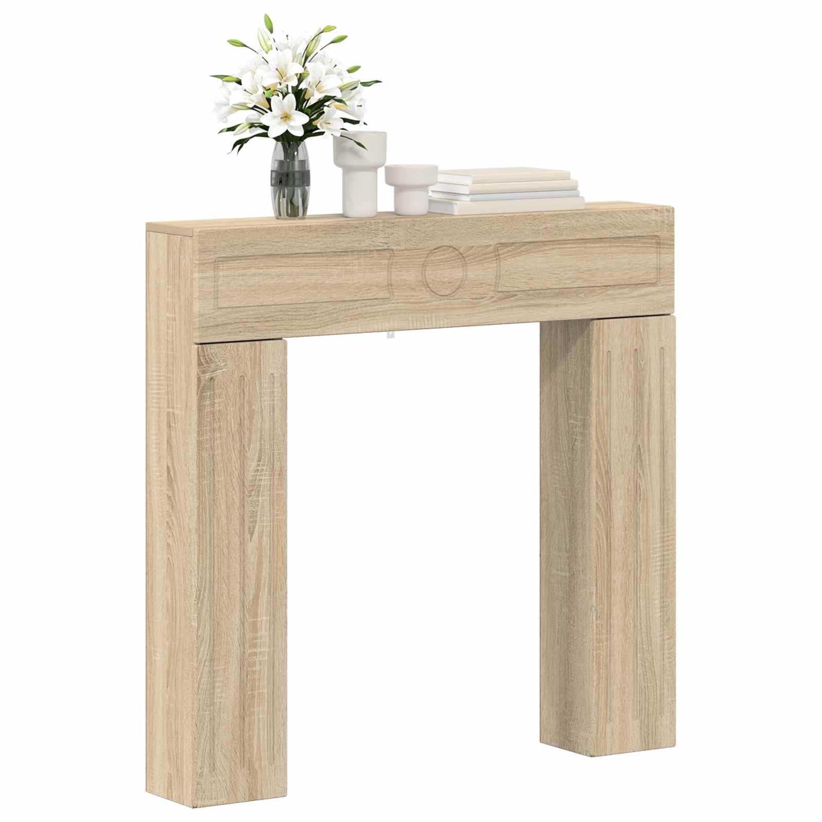 Περίβλημα τζακιού Sonoma Δρυς 102 x 18 x 100,5 εκ - Pakobazaar