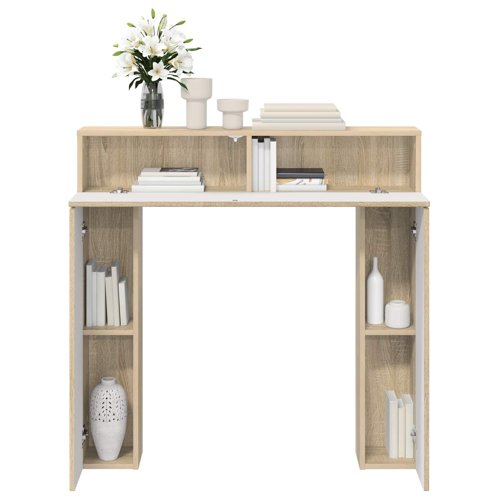 Περίβλημα τζακιού Sonoma Δρυς 102 x 18 x 100,5 εκ - Pakobazaar