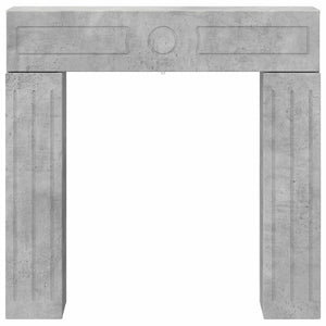 Περίβλημα τζακιού Γκρι Σκυροδέματος 102 x 18 x 100,5 εκ