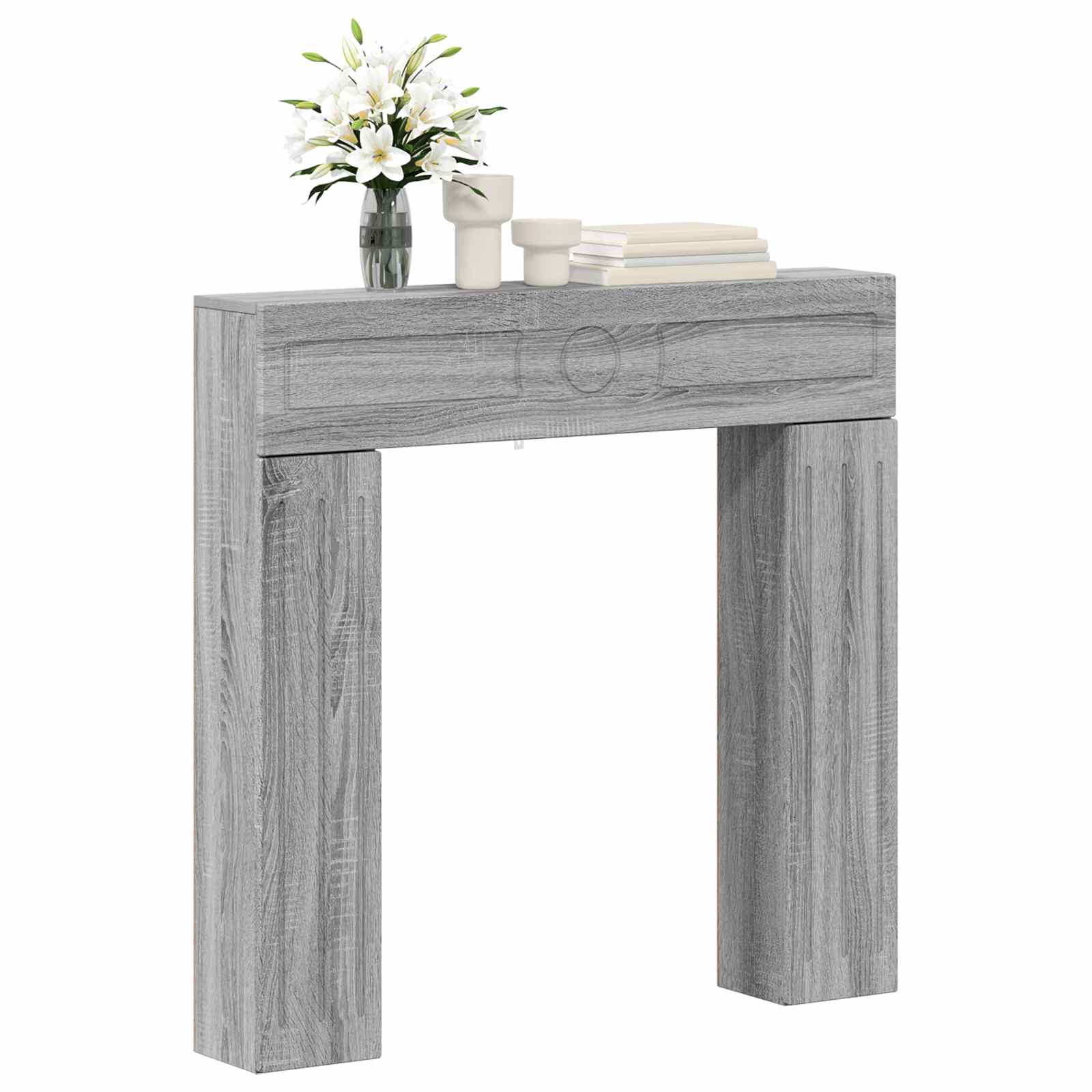 Περίβλημα τζακιού Γκρι Sonoma 102 x 18 x 100,5 εκ - Pakobazaar