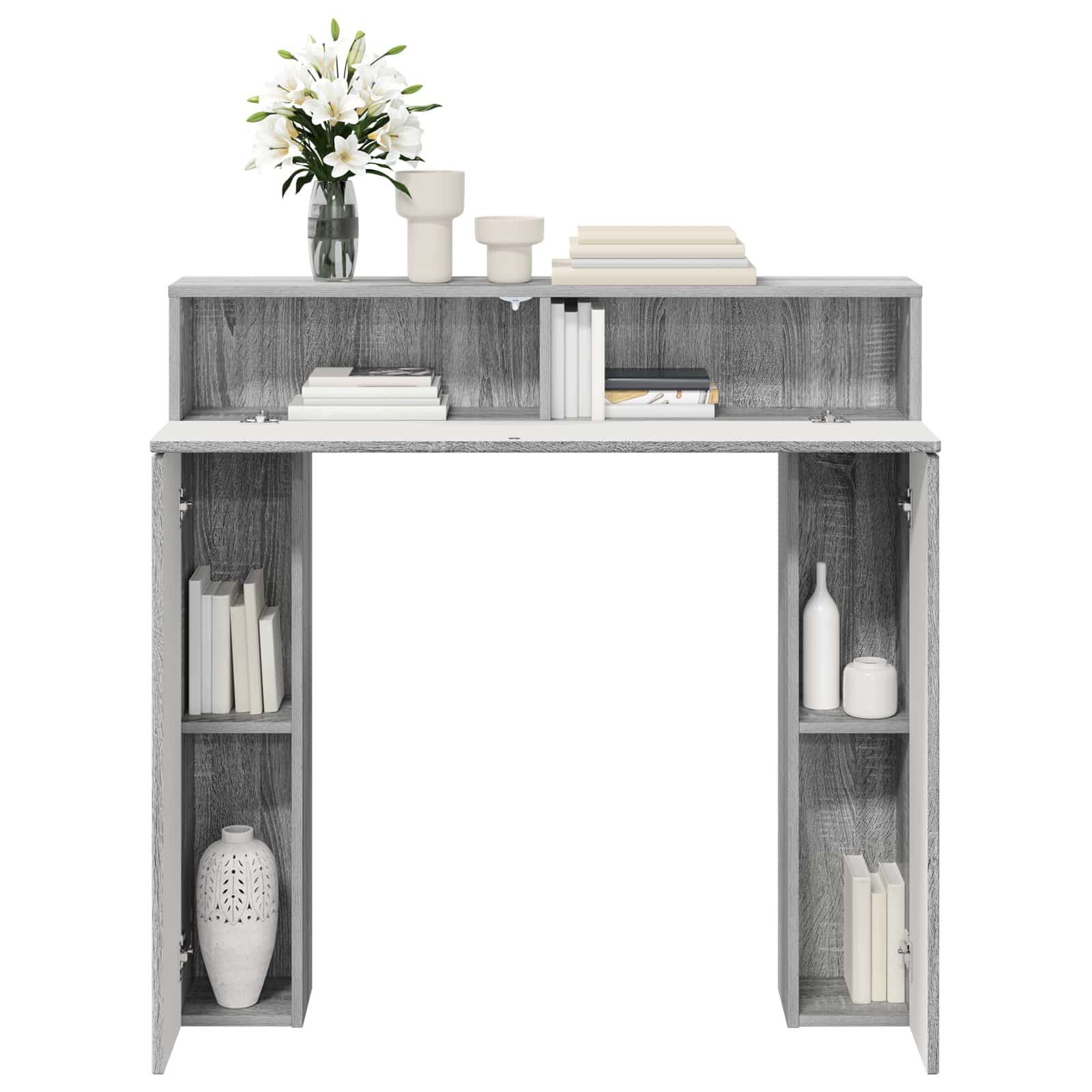 Περίβλημα τζακιού Γκρι Sonoma 102 x 18 x 100,5 εκ - Pakobazaar