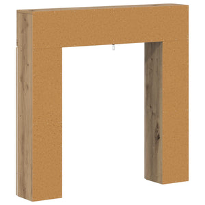 Περίβλημα τζακιού Artisan Δρυς 102 x 18 x 100,5 εκ - Pakobazaar
