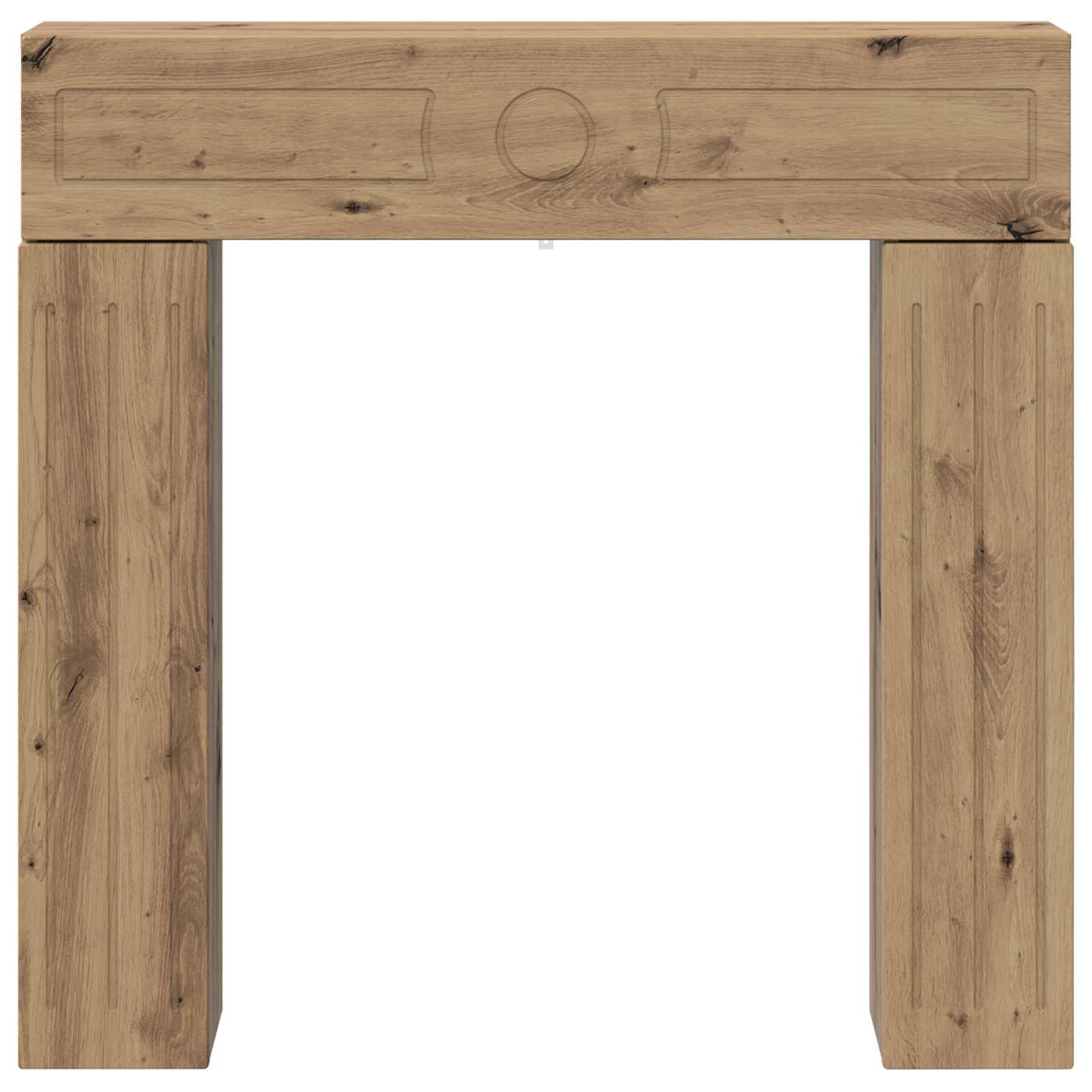 Περίβλημα τζακιού Artisan Δρυς 102 x 18 x 100,5 εκ - Pakobazaar